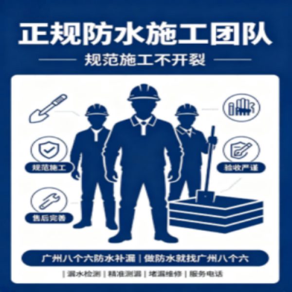 八个六防水补漏品牌宣传图
