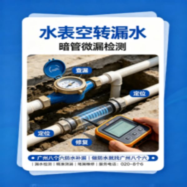 八个六防水补漏品牌宣传图