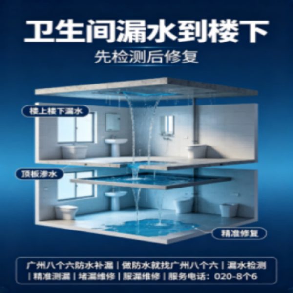 八个六防水补漏品牌宣传图