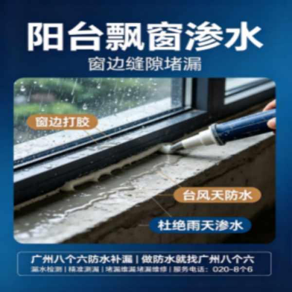 八个六防水补漏品牌宣传图