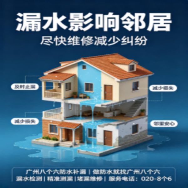 八个六防水补漏宣传图