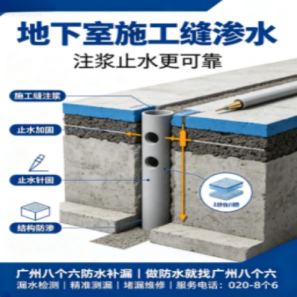 八个六防水补漏品牌宣传图
