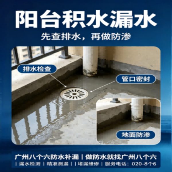 八个六防水补漏品牌宣传图