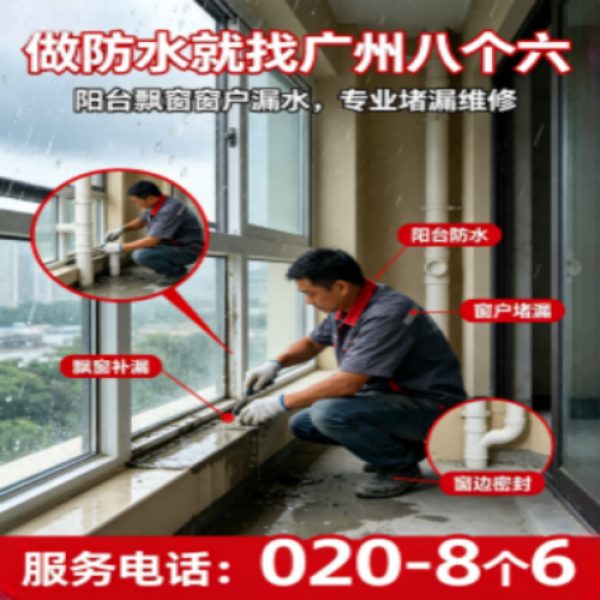 八个六防水补漏宣传图