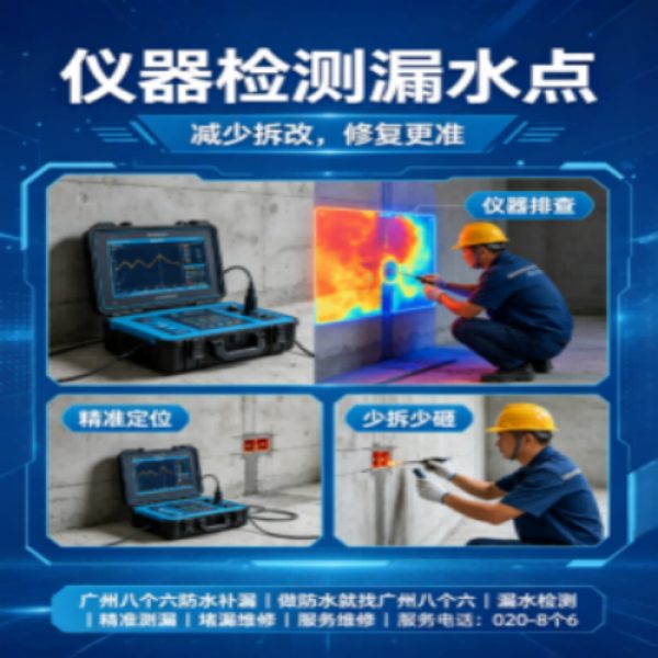 八个六防水补漏宣传图