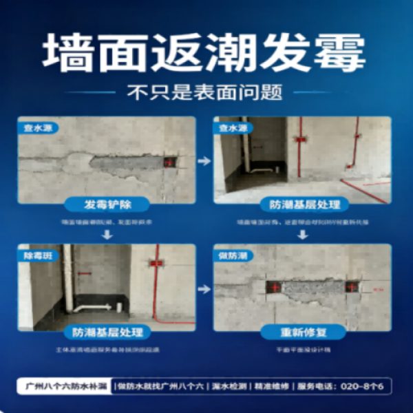八个六防水补漏宣传图