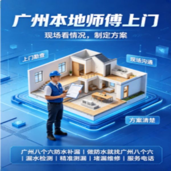 八个六防水补漏品牌宣传图