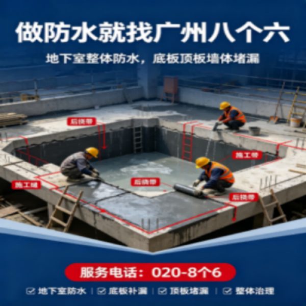 八个六防水补漏宣传图