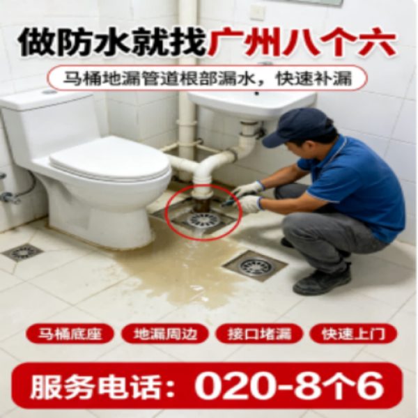 八个六防水补漏品牌宣传图