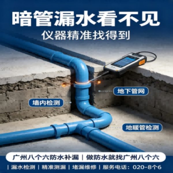八个六防水补漏品牌宣传图