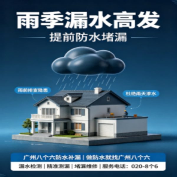 八个六防水补漏品牌宣传图