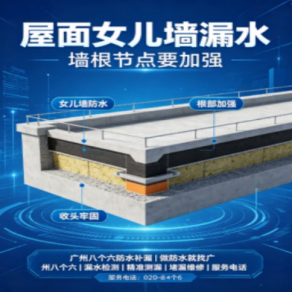 八个六防水补漏品牌宣传图
