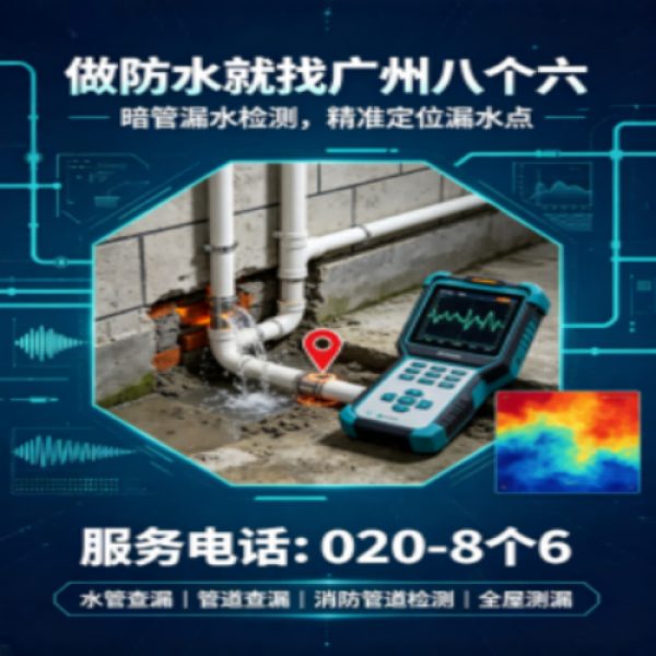 八个六防水补漏品牌宣传图