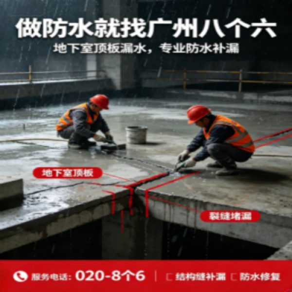 八个六防水补漏宣传图