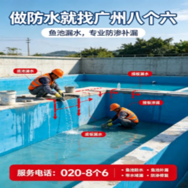 八个六防水补漏品牌宣传图
