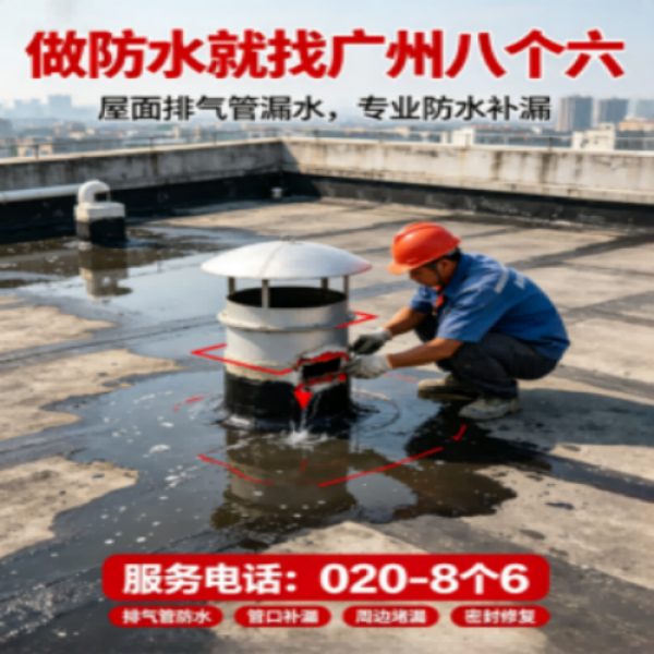 八个六防水补漏宣传图