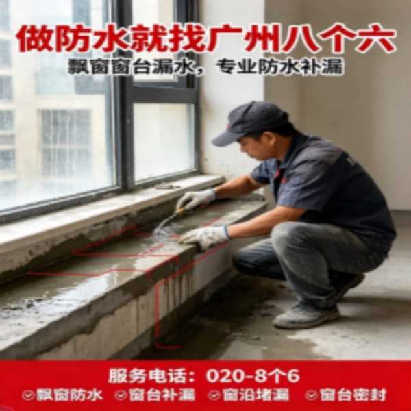 八个六防水补漏品牌宣传图