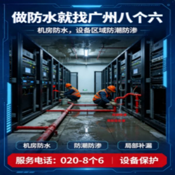 广州八个六防水补漏免砸砖修复服务宣传图