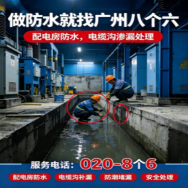 八个六防水补漏品牌宣传图