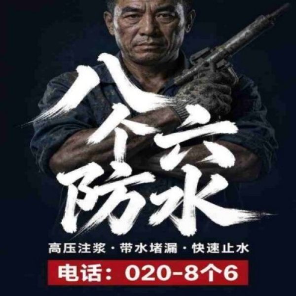广州八个六防水补漏免砸砖修复服务宣传图